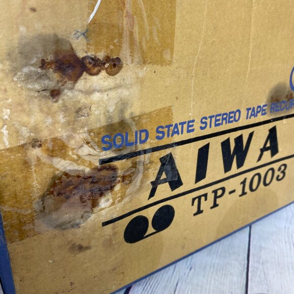 Vintage AIWA TP-1003 Solid State UNTESTED Reel To Reel Stereo Tape Recorder 60s - Picture 15 of 16